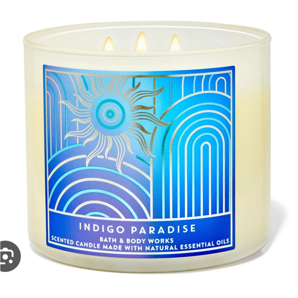 Bath & Body Works Indigo Paradise Candle